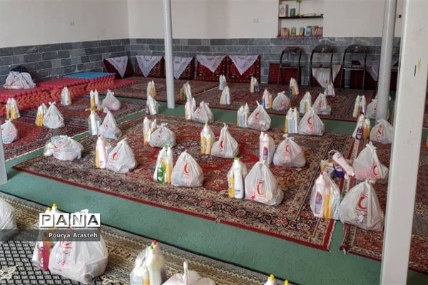 رزمایش نهضت کمک‌های مومنانه به مناسبت هفته بسیج در شهرستان خوسف