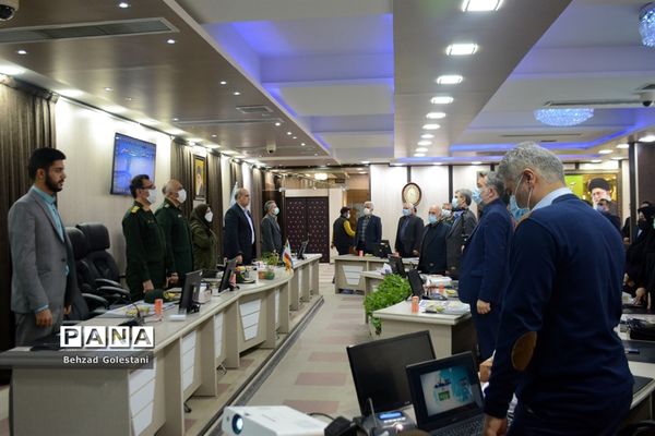 مراسم تجلیل از فرهنگیان بسیجی جهادگر دوران کرونا در ارومیه