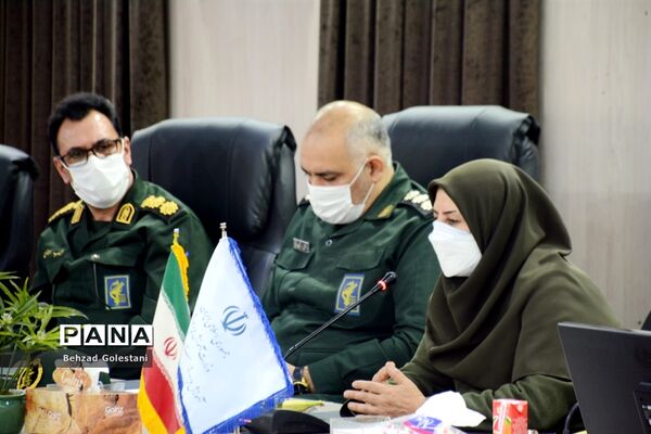 مراسم تجلیل از فرهنگیان بسیجی جهادگر دوران کرونا در ارومیه