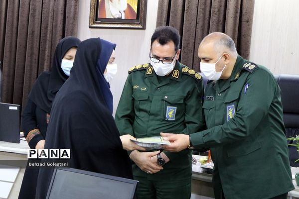 مراسم تجلیل از فرهنگیان بسیجی جهادگر دوران کرونا در ارومیه