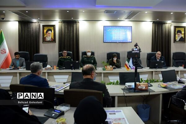 مراسم تجلیل از فرهنگیان بسیجی جهادگر دوران کرونا در ارومیه