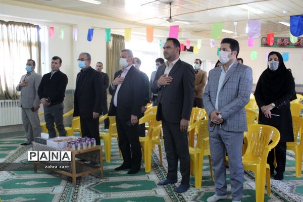 آیین بازگشایی حضوری مدارس در محمودآباد