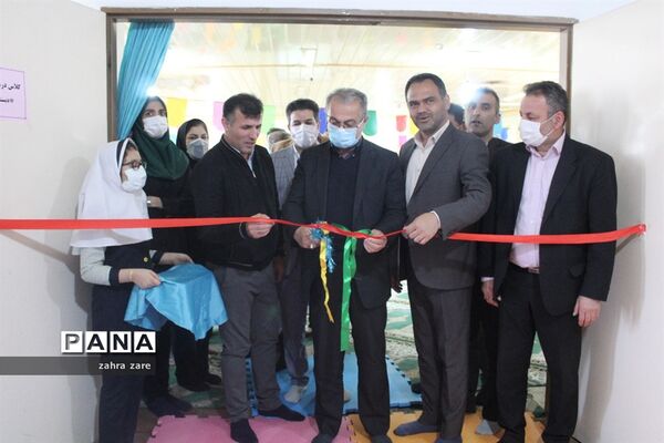 آیین بازگشایی حضوری مدارس در محمودآباد