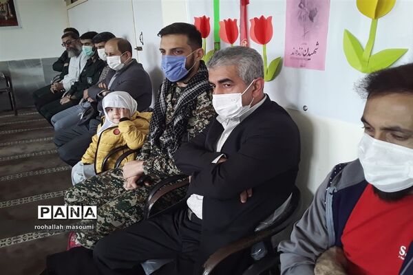 یادواره شهدای دانش‌آموز و فرهنگی در دبستان انقلاب اسلامی گلوگاه