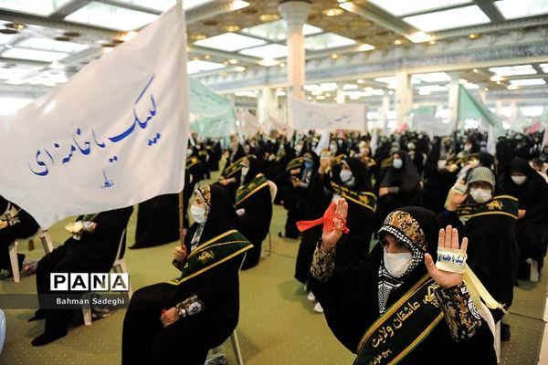 تجمع بزرگ 5 هزار نفری  بسیجیان