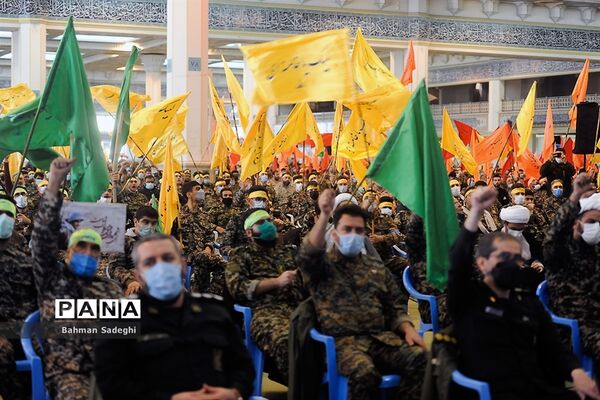 تجمع بزرگ 5 هزار نفری  بسیجیان
