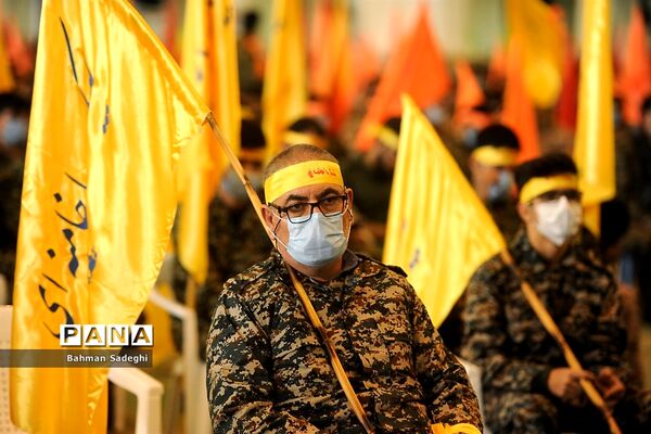 تجمع بزرگ 5 هزار نفری  بسیجیان