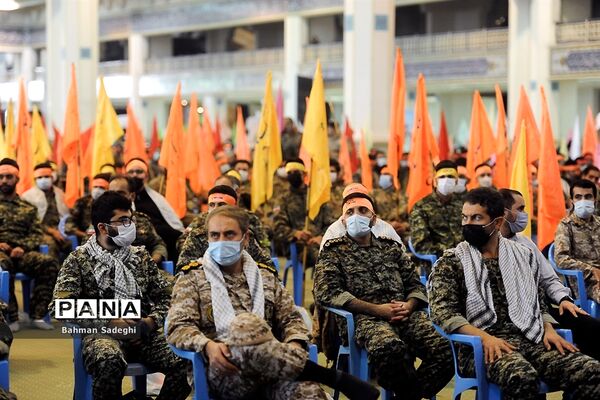 تجمع بزرگ 5 هزار نفری  بسیجیان