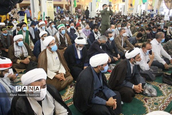 نمایش اقتدار بسیج استان بوشهر