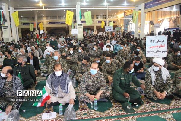 نمایش اقتدار بسیج استان بوشهر