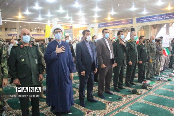 نمایش اقتدار بسیج استان بوشهر