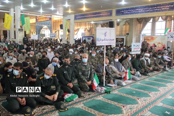 نمایش اقتدار بسیج استان بوشهر