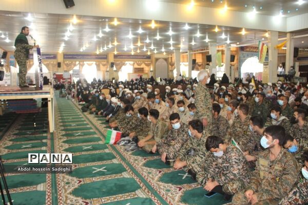 نمایش اقتدار بسیج استان بوشهر
