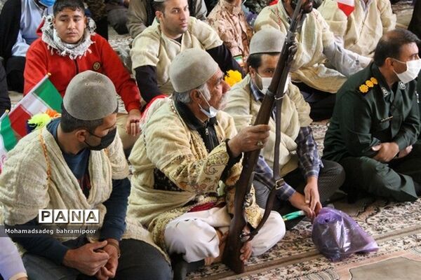 تجمع بزرگ بسیجیان کهگیلویه و بویراحمد همزمان با سراسر کشور