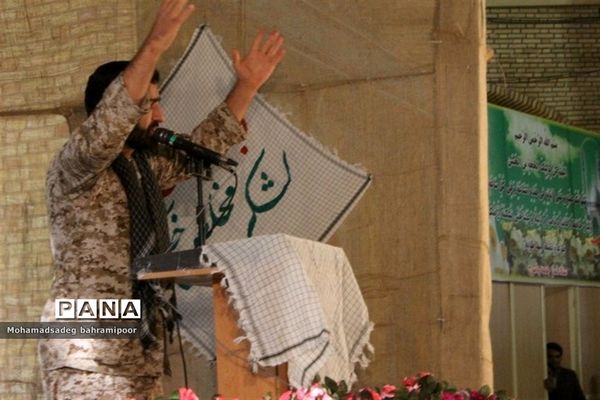 تجمع بزرگ بسیجیان کهگیلویه و بویراحمد همزمان با سراسر کشور