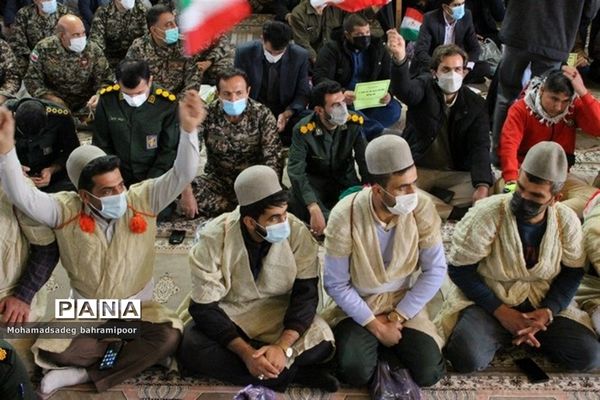 تجمع بزرگ بسیجیان کهگیلویه و بویراحمد همزمان با سراسر کشور