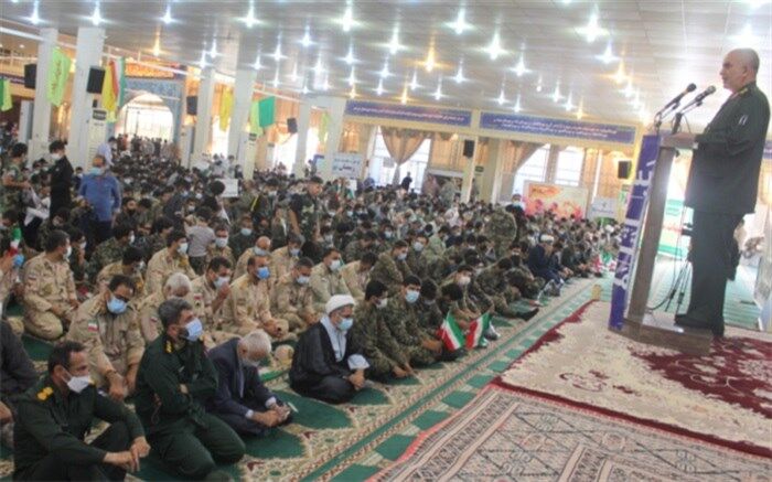 نمایش اقتدار بسیجیان در استان بوشهر برگزار شد