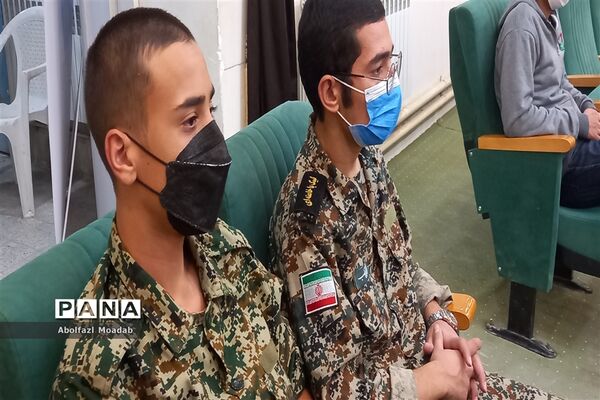 یادواره شهدای دانش‌آموزی شهرستان کاشمر به مناسبت هفته بسیج