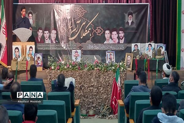 یادواره شهدای دانش‌آموزی شهرستان کاشمر به مناسبت هفته بسیج
