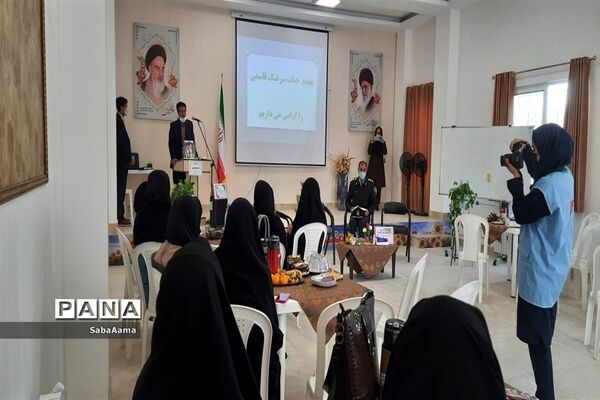 کارگاه پیشگیری از مصرف مواد مخدر در دبیرستان فرهنگ مرحوم فخرایی کاشمر
