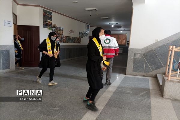 بیست و سومین مانور سراسری زلزله در سیستان و بلوچستان