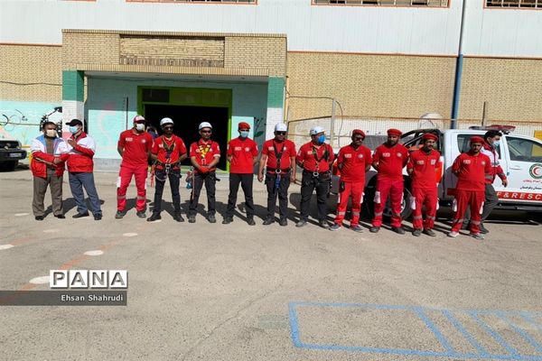 بیست و سومین مانور سراسری زلزله در سیستان و بلوچستان