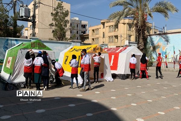 بیست و سومین مانور سراسری زلزله در سیستان و بلوچستان