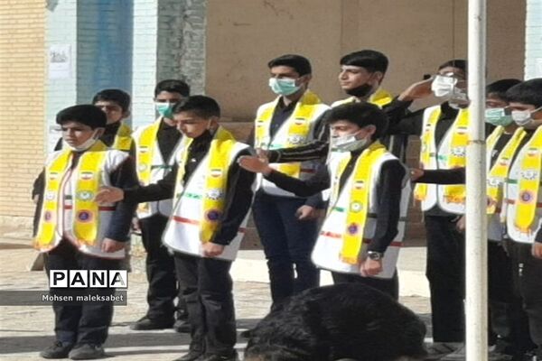 مراسم مانور زلزله در سطح مدارس استان یزد