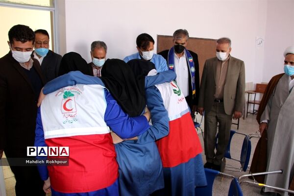 برگزاری بیست و سومین مانورسراسری زلزله در دبیرستان هاجر