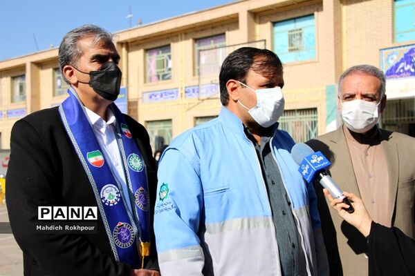برگزاری بیست و سومین مانورسراسری زلزله در دبیرستان هاجر