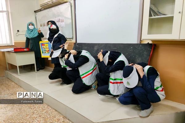 بیست و سومین مانور سراسری زلزله در ناحیه ۲ اهواز