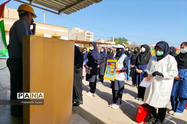بیست و سومین مانور سراسری زلزله در ناحیه ۲ اهواز