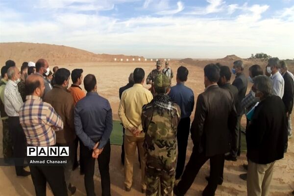 برگزاری اردوی یک روزه دبیران درس آمادگی دفاعی شهرستان کارون