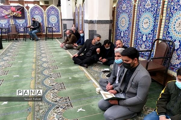 مراسم یادبود معلم در‌گذشته آموزش و پرورش پردیس