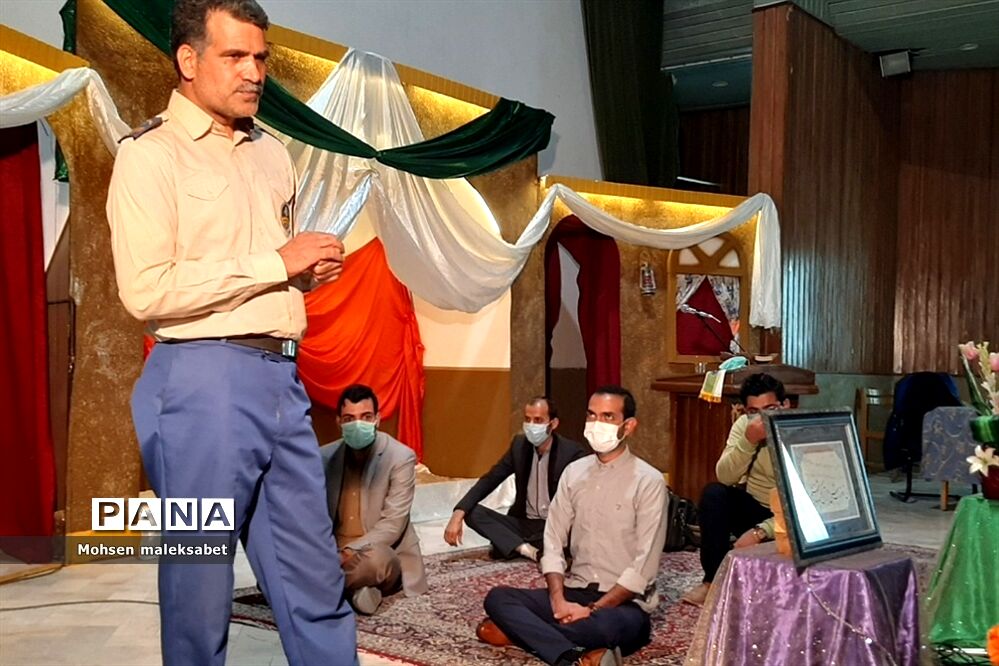 حضور رییس سازمان دانش‌آموزی استان یزد به همراهی جمعی از اساتید و مربیان سازمان در شهرستان تفت