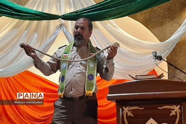 حضور رییس سازمان دانش‌آموزی استان یزد به همراهی جمعی از اساتید و مربیان سازمان در شهرستان تفت