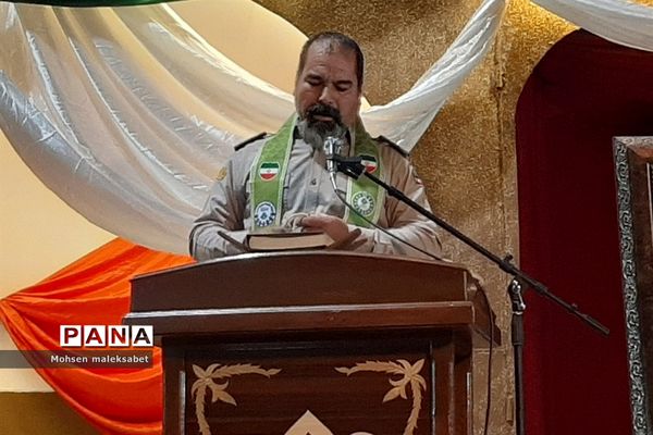 حضور رییس سازمان دانش‌آموزی استان یزد به همراهی جمعی از اساتید و مربیان سازمان در شهرستان تفت