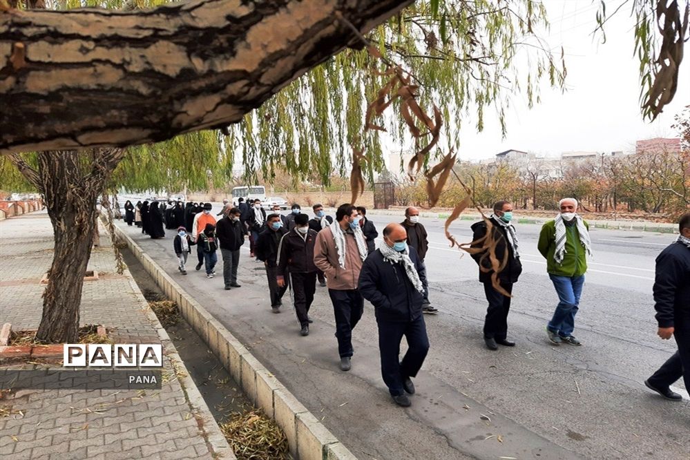 همایش پیاده‌روی فرهنگیان بسیجی به‌مناسبت هفته بسیج