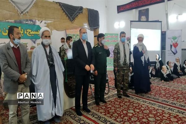 برگزاری بزرگترین گردهمایی بسیجیان روستای دهنو، خلیل‌آباد