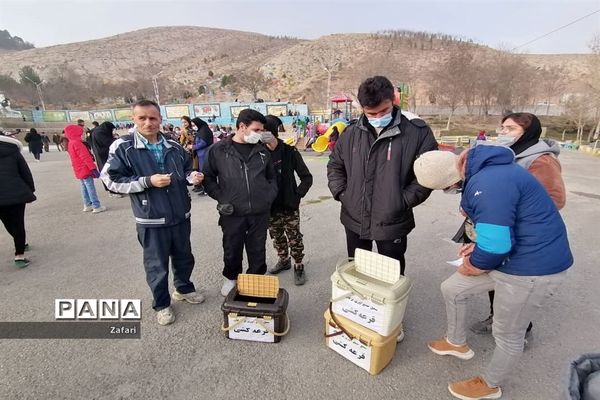 پیاده‌روی خانواده بسیجیان شیروان