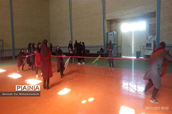 برگزاری مسابقات ورزشی ویژه مدارس دخترانه شهرستان گلشن