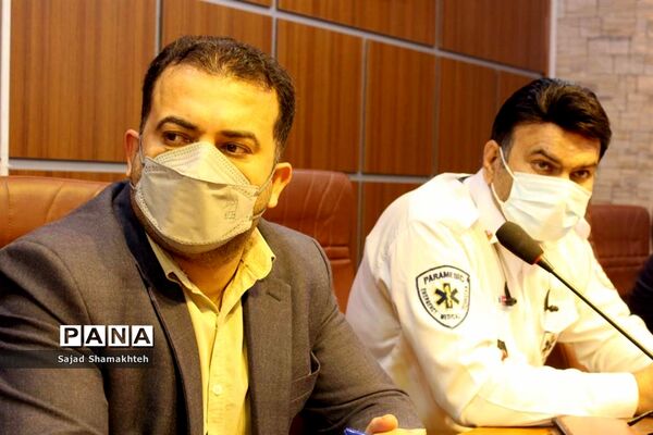 نشست هماهنگی بیست و سومین مانور سراسری زلزله و ایمنی مدارس خوزستان
