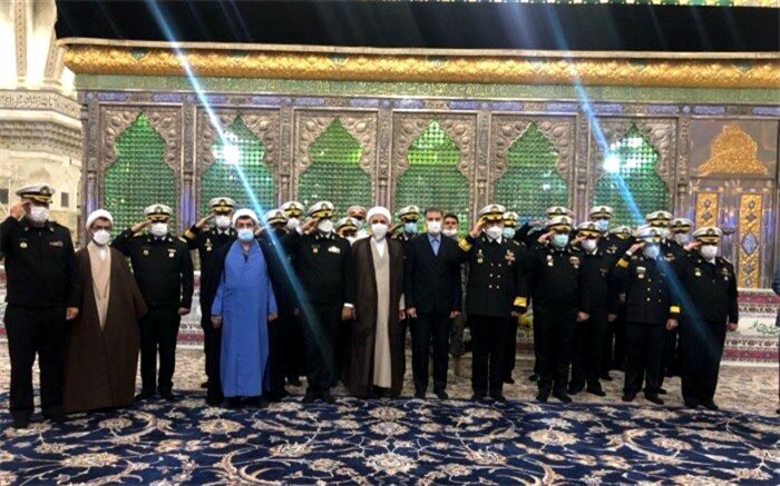 تجدید میثاق فرماندهان نیروی دریایی ارتش با آرمان‌های امام راحل