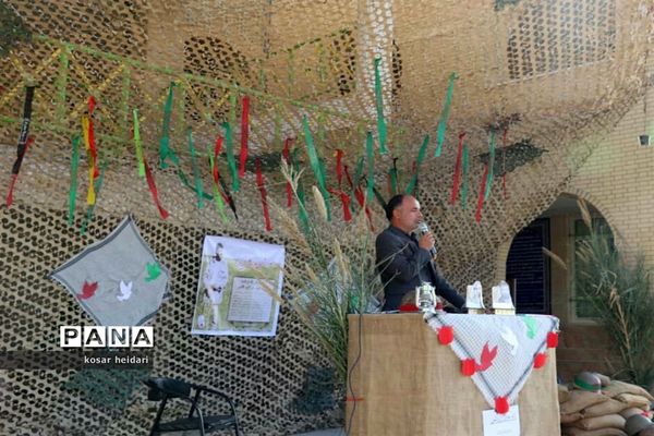 یادواره سردار شهید حاج علی نوری در هنرستان تلاش شهر اسیر