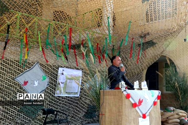 یادواره سردار شهید حاج علی نوری در هنرستان تلاش شهر اسیر