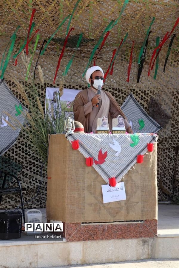 یادواره سردار شهید حاج علی نوری در هنرستان تلاش شهر اسیر