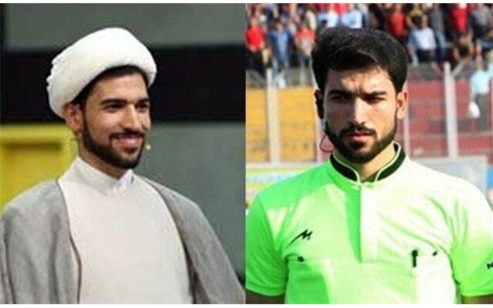 یک روحانی کمک داور پرسپولیس - مسجد سلیمان شد