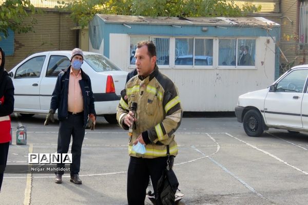 برگزاری بیست و سومین مانور سراسری زلزله در منطقه۱۸