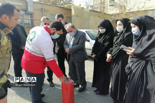 برگزاری بیست و سومین مانور سراسری زلزله در منطقه۱۸