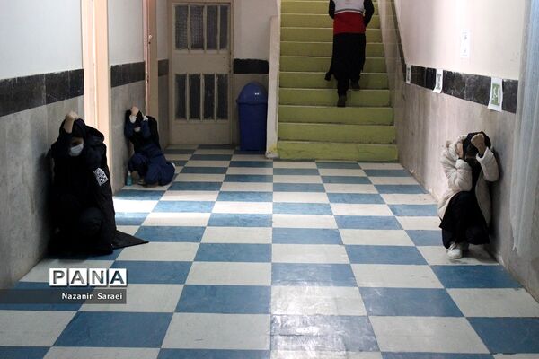 مانورآمادگی مقابله با زلزله درشهرستان اسلامشهر
